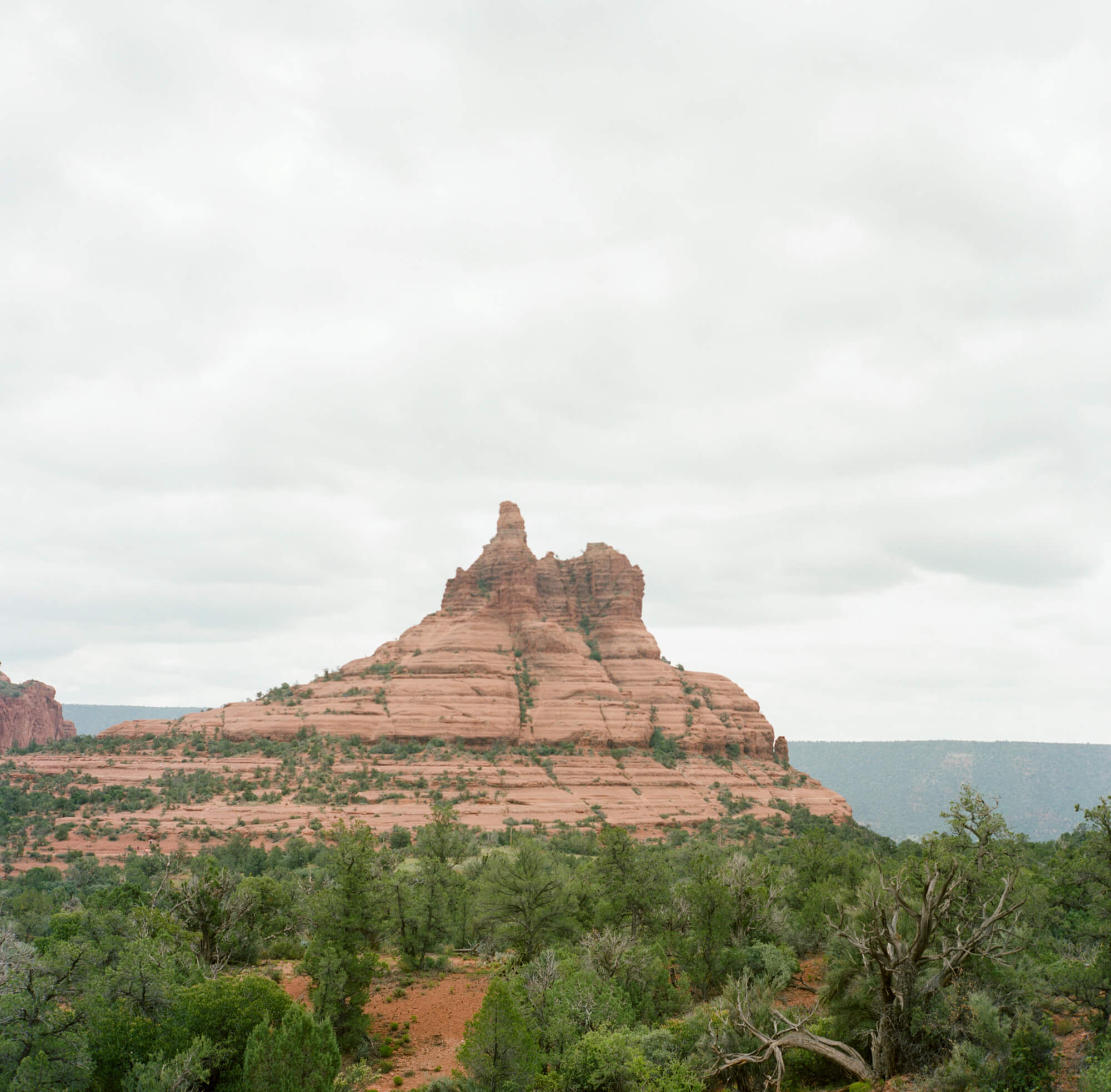 bell rock butte on the red rock scenic byway in sedona